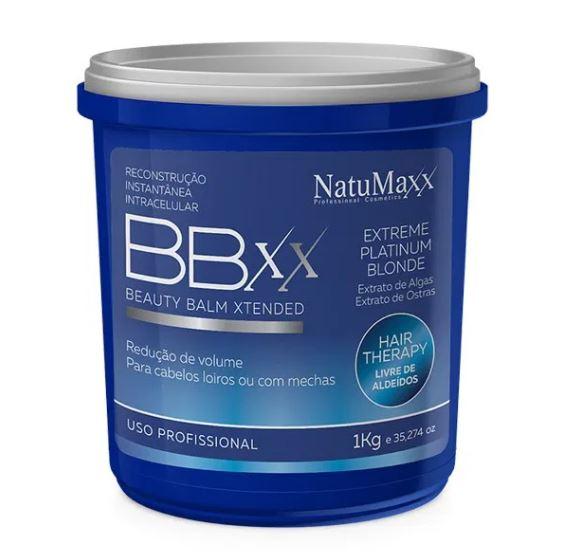 Other Brazilian Keratin Treatment Reconstruction Beauty Balm Xtended Extreme Platinum Blonde BBXX 1Kg - Natumaxx