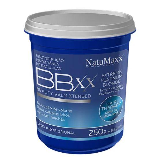 Other Brazilian Keratin Treatment Reconstruction Beauty Balm Xtended Extreme Platinum Blonde BBXX 250g - Natumaxx