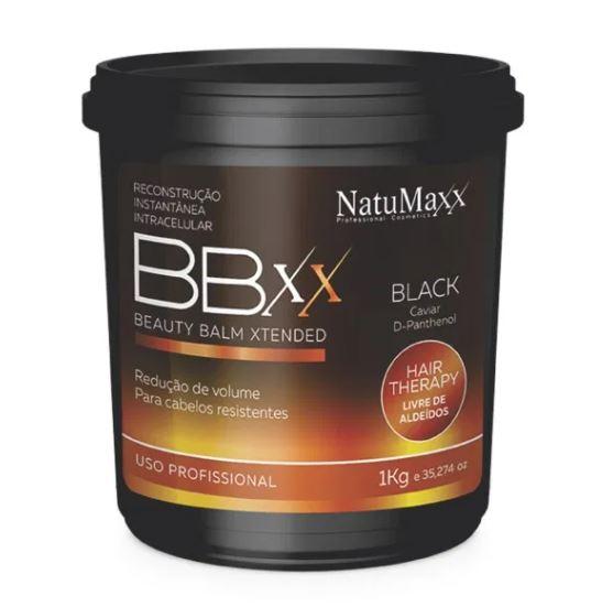 Other Brazilian Keratin Treatment Reconstruction Beauty Xtended Black Caviar D-Panthenol Balm BBXX 1Kg - Natumaxx