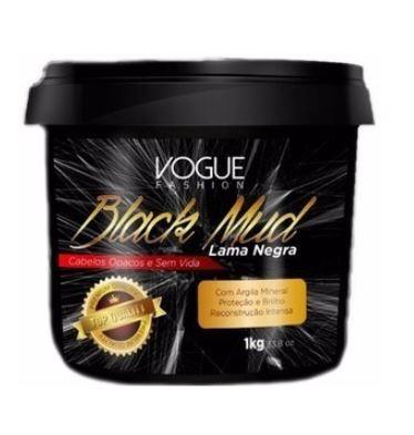 Other Hair Mask Restoration Black Mud Clay Protection Reconstruction Mask 1kg - Vogue Fashion