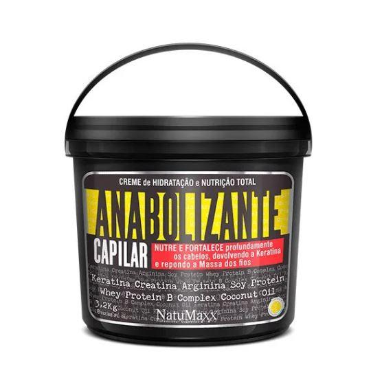 Other Hair Mask Total Nutrition Hydration Cream Anabolic Hair Strengthens Mask 3,2Kg - Natumaxx
