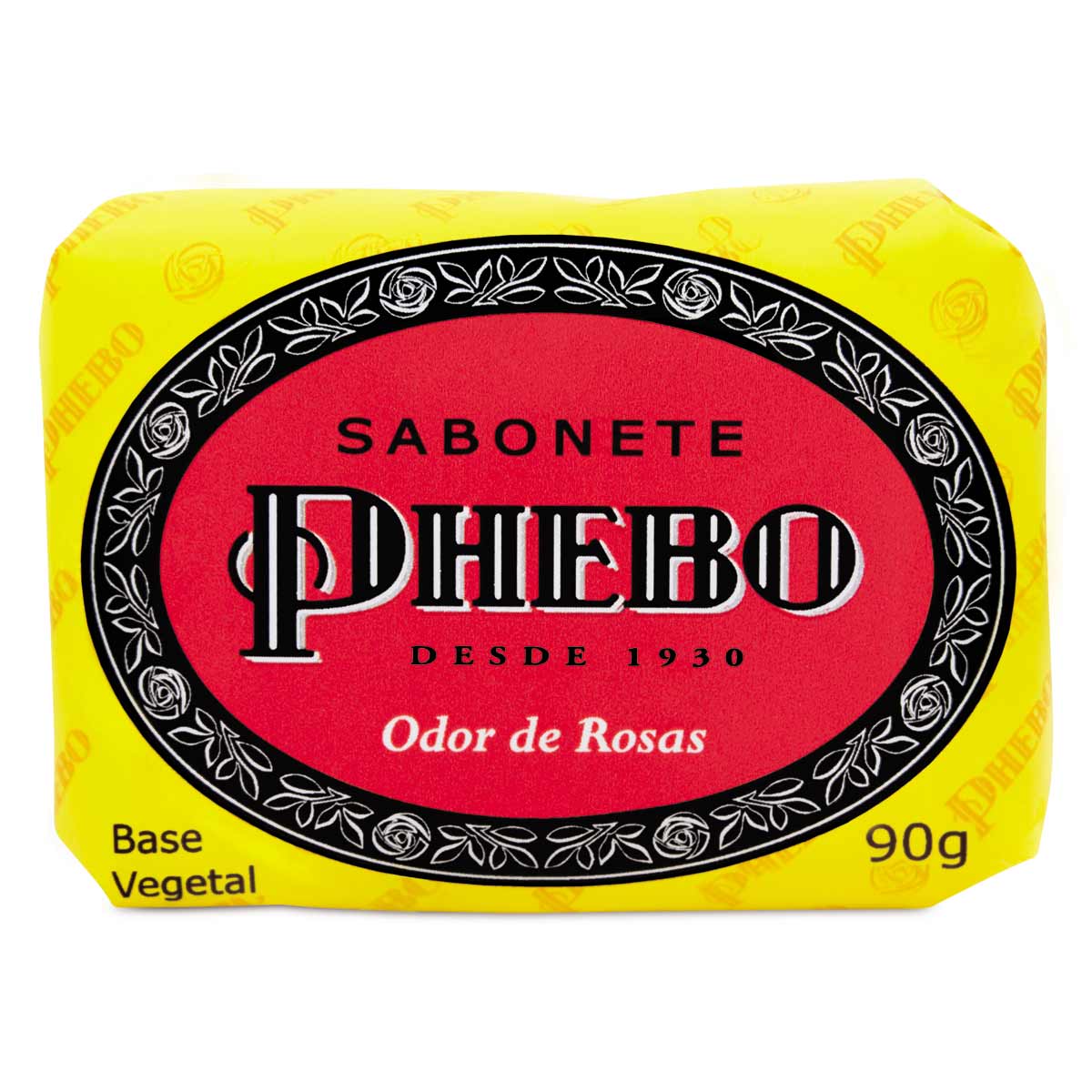 PHEBO Sabonete Sabonete de Glicerina PHEBO Odor de Rosas 90g