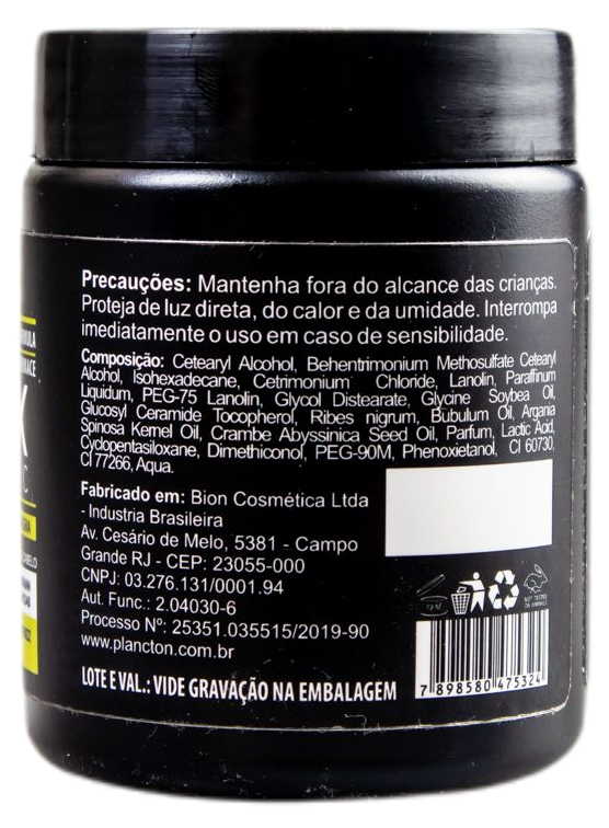 Plancton Professional Brazilian Keratin Treatment Deep Hair Mask  Orghanic Premium High Performance Hair Mask 100g - Plancton Professional