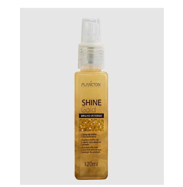 Plancton Professional Hair Care Shine Gold Hair Finisher Protection Vegan Spray 120ml - Plancton Professional