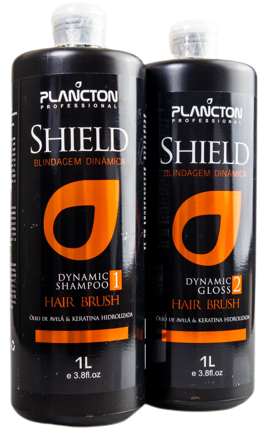 Plancton Professional Hair Treatment Shield Blindagem Dinamica Reducer Volume 2x1 Lt - Plancton Professional