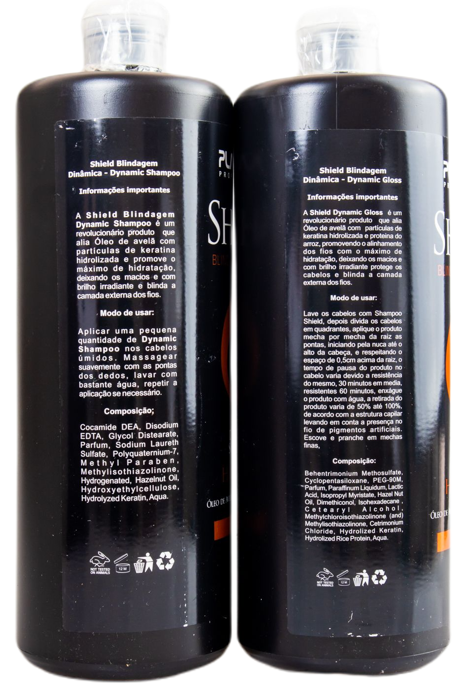 Plancton Professional Hair Treatment Shield Blindagem Dinamica Reducer Volume 2x1 Lt - Plancton Professional