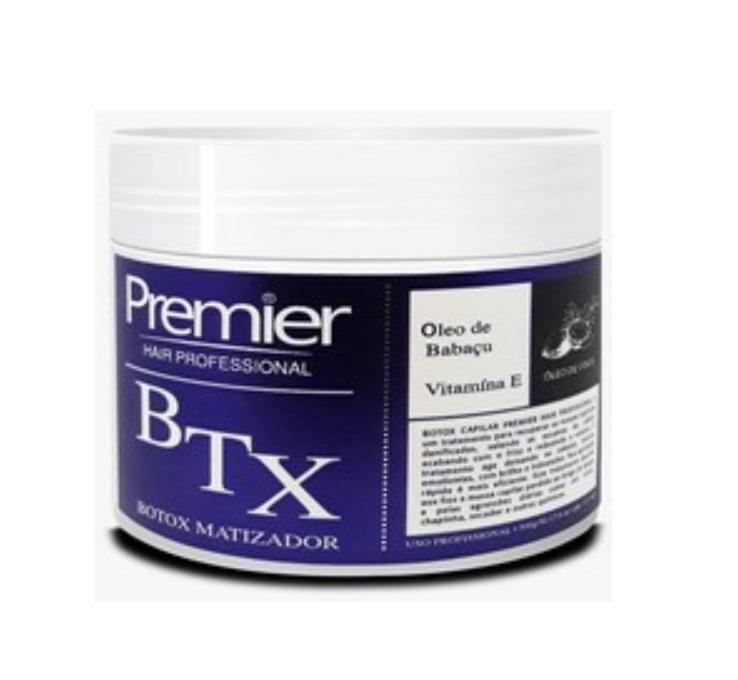 Premier Hair Brazilian Keratin Treatment Hair Tinting BTX Coconut Babaçu Oil Treatment Straightening 500g- Premier Hair
