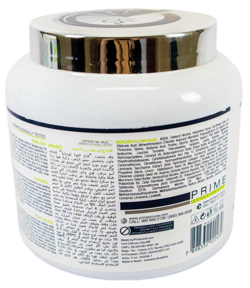 Prime Pro Extreme Hair Mask Bio Tanix Force Field Protein Reduce Hair Repair Mask 1kg - Prime Pro