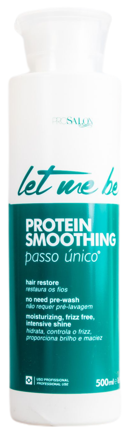ProSalon Brazilian Keratin Treatment Let Me Be Protein Smoothing Single Step Hair Progressive 500ml - ProSalon