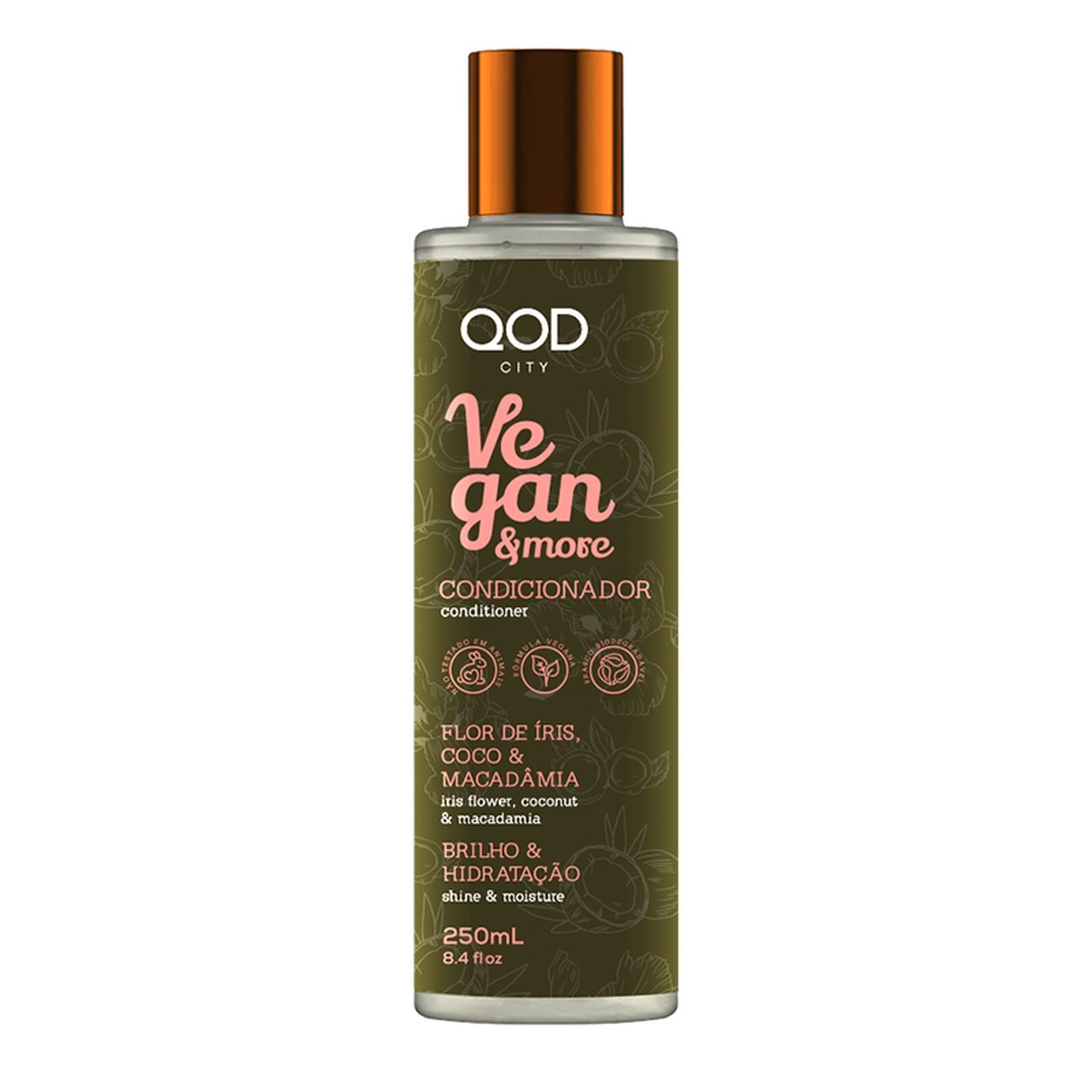 QOD Hair Care Vegan & More Conditioner 250ML - QOD