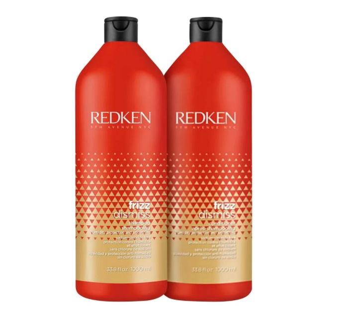 Redken Brazilian Keratin Treatment Frizz Dismiss Babaçu Oil Nourishing Moisturizing Treatment Kit 2x1L - Redken