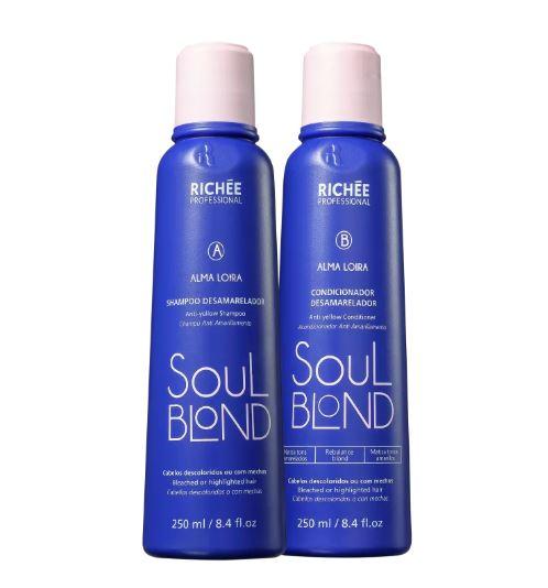 Richée Brazilian Original Blond Soul Hair Toning Treatment Kit 2x250ml - Richée