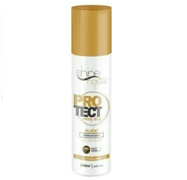 Shine Hair Brazilian Keratin Treatment Protect Every Day Thermoactivated Finisher Smoothing Fluid 200ml - Shine Hair