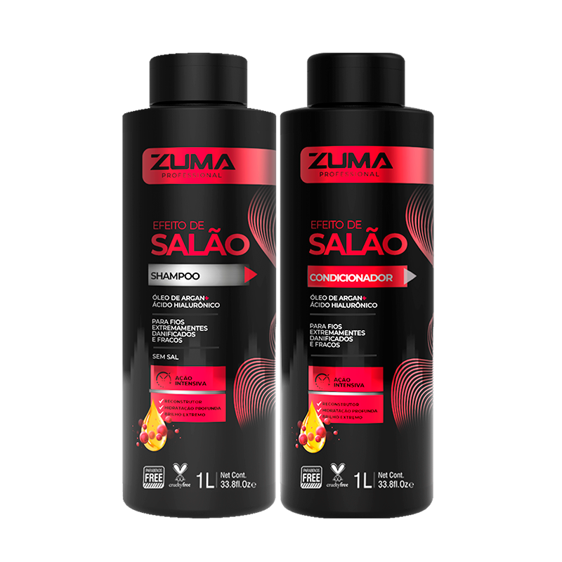Skafe Hair Treatment Zuma Salon Effect Kit 2x 1 / 2x 33.8 fl oz