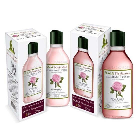 Skala Brazilian Keratin Treatment The Gardeners Rose Essence Organic Actives Antioxidant Treatment 2x275ml   Skala