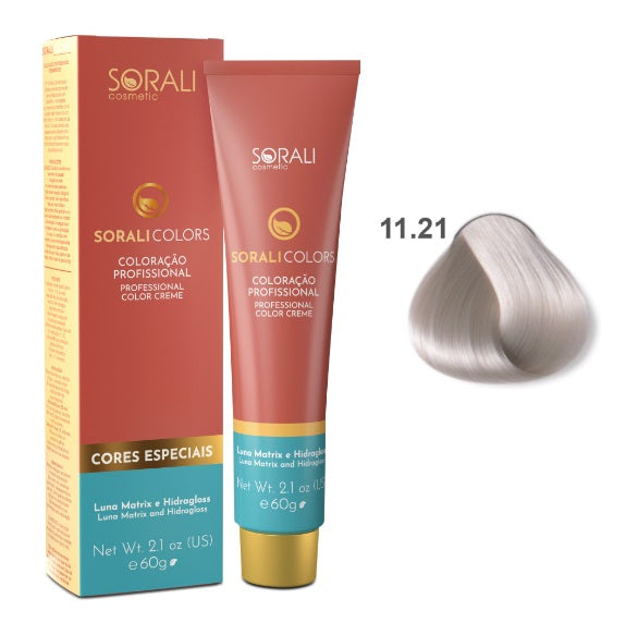 Sorali Professional Hair Dye Tinting Intense Pearl Cream Gloss Effect 11.21 60G