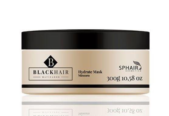 Sphair Hair Mask Professional Black Hair Hydrate Toning Moisturizing Treatment Mask 300g - Sphair