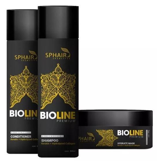 Sphair Home Care Professional Bioline Premium Home Care Hair Maintenance Kit 3 Products - Sphair