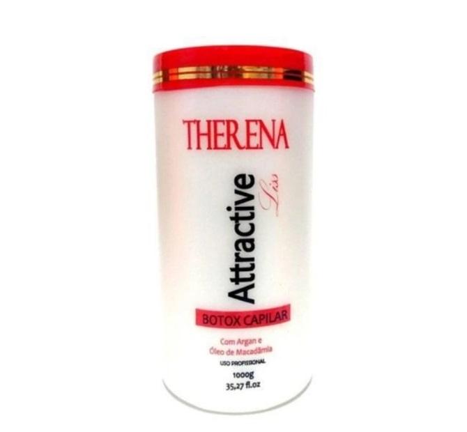 Therena Brazilian Keratin Treatment B.Tox Argan Macadamia Attractive Liss Anti Frizz Hair Alignment 1kg - Therena