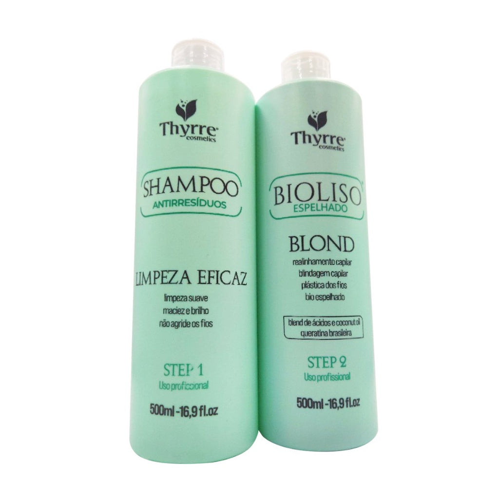 Thyrre Cosmetics Hair Straighteners Thyrre BioLiso Organic Sealing Kit 2x 500ml / 2x 16.9 fl oz