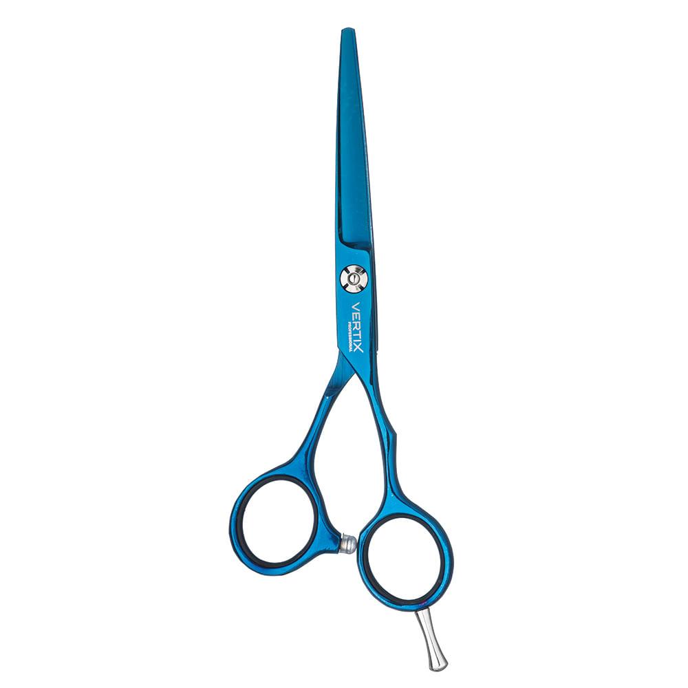 Vertix hair shear Blue Titanium Laser Scissors 5.5 Hair Shear  - Vertix Professional