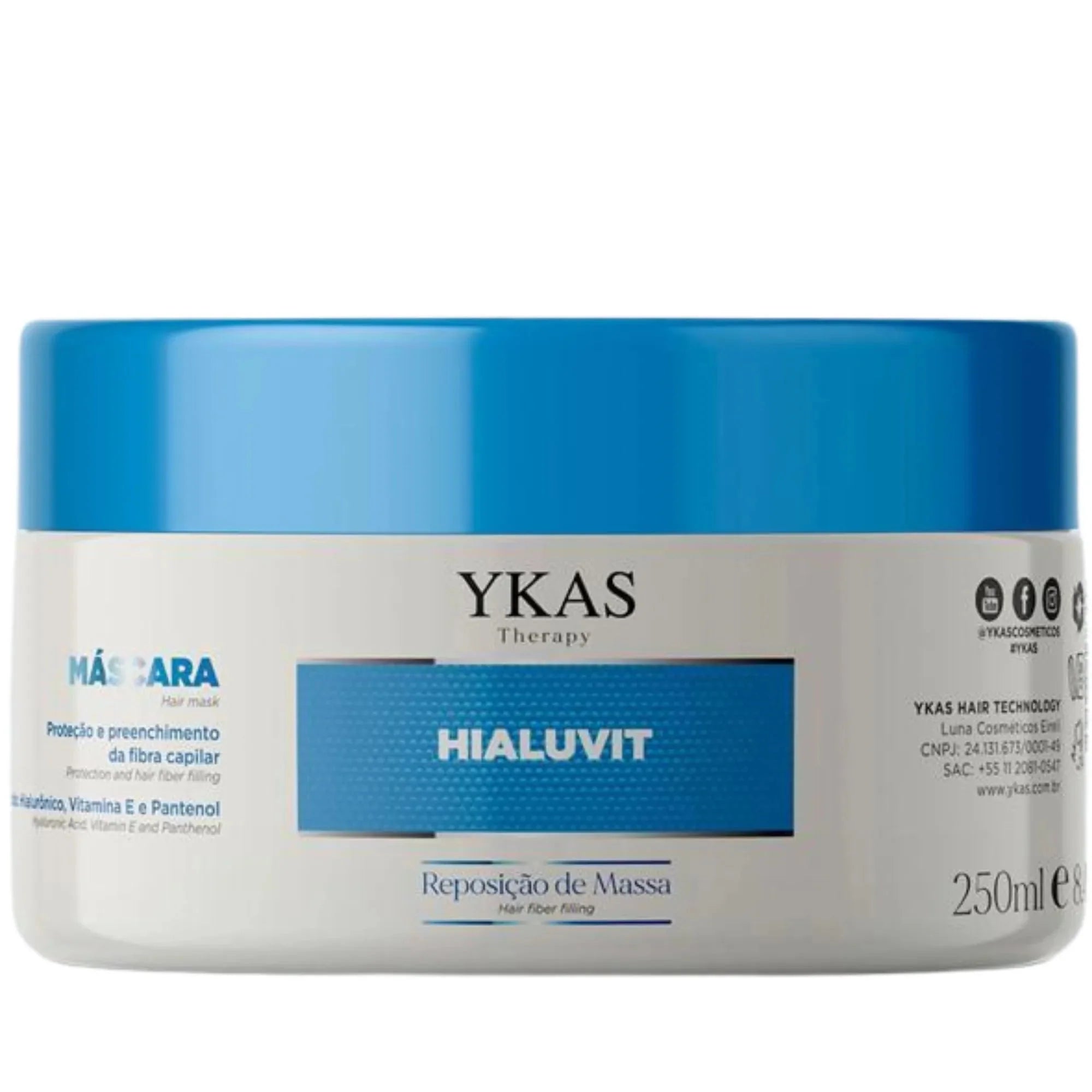 Ykas Hair Mask Ykas Hialuvit Therapy Mask 250ml / 8.4 fl oz