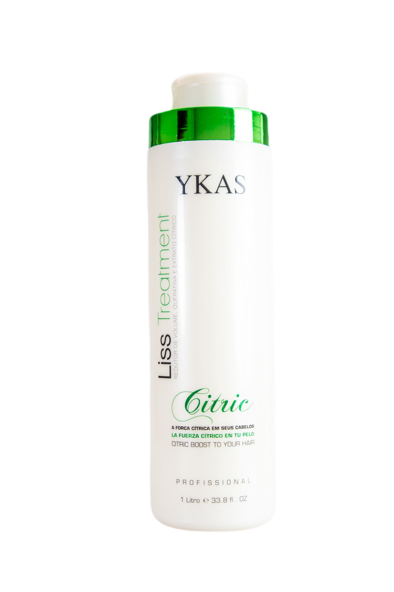 Ykas Hair Treatment Volume Reducer Liss Treatment CITRIC 1Lt - Ykas