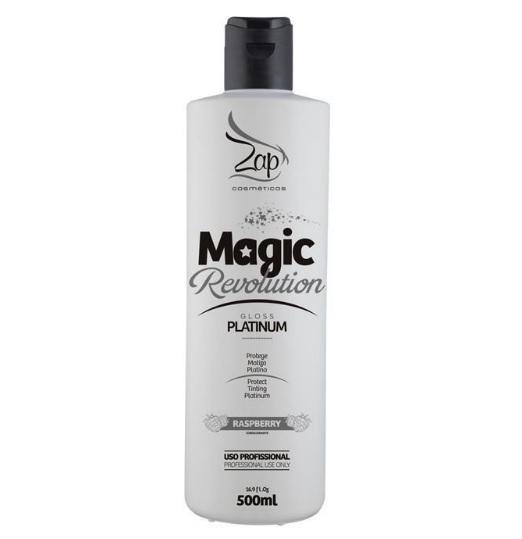 Zap Cosmetics Brazilian Keratin Treatment Magic Revolution Gloss Platinum 500ml - Zap Cosmetics